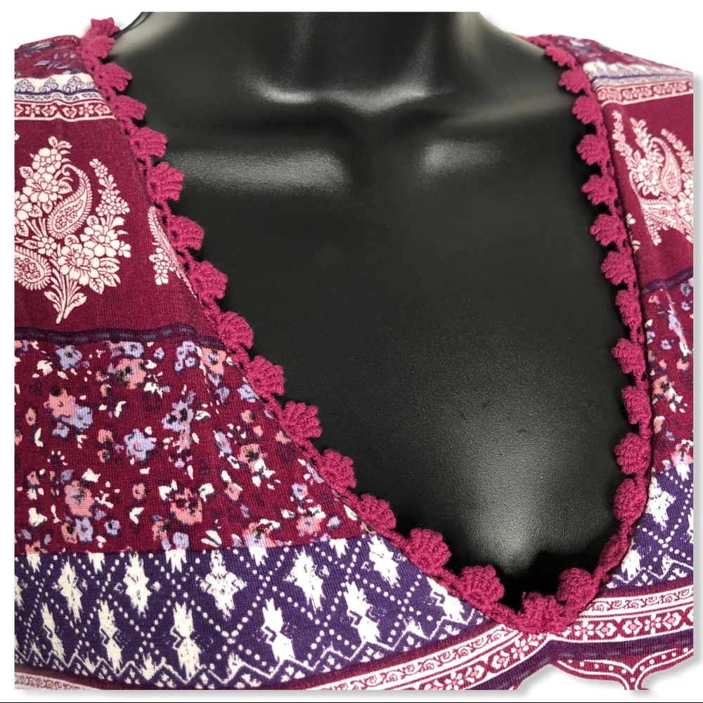 BONGO bell sleeve boho dress | M - Picture 5 of 9